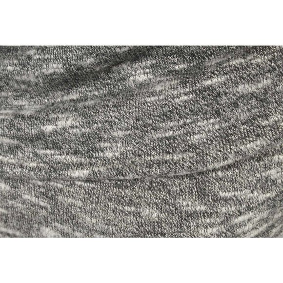 SUN & MOON Gray Marled Knit Cowl Neck Fitted Dress - Picture 4 of 4